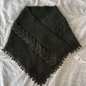 Chunky Knit Dark Green Sweater